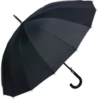 Juleeze Paraplu Volwassenen 60 cm Zwart Kunststof