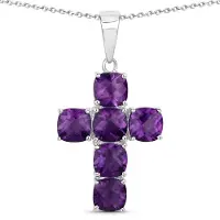 Rafaela Donata Ketting lila / zilver