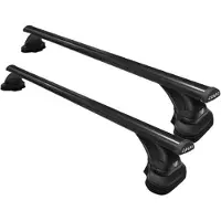 Farad Dakdragers geschikt voor de BMW 1 serie E87 2007 t/m 2011 met fixpoints - Staal Breed - 75kg laadvermogen - Merk