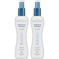 Biosilk - Hydrating Therapy Pure Moisture Leave-in Spray - 2 x 207ml