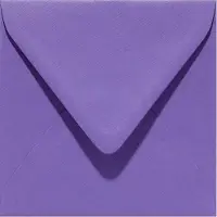 Papicolor Envelop vierk. 14cm paars 105gr-CV 6 st 303946 - 140x140 mm