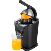 Moa Citruspers - Citrusjuicer - Elektrische Sinaasappelpers - Citroenpers - 2 Perskegels - Zwart - CJ408B