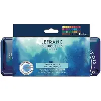 Lefranc & Bourgeois Metal Pocket Box Aquarelset 40 napjes