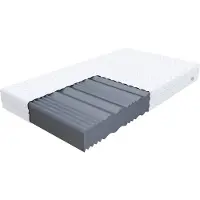 FDM LIVIA MAX Matras 100x200 cm - Hoogte 21 cm H4 - Koudschuim Matrassen - Dubbelzijdig - 7 zones - Öko-Tex