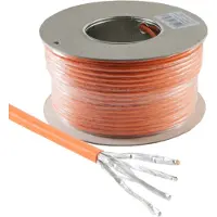 Shiverpeaks Verlegekabel, cat 7, Basic, S/FTP, CCA, 100m