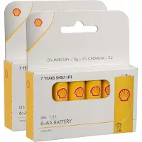 Shell Batterijen Penlite - AA type - 12x stuks - Alkaline - Long life