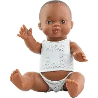 Paola Reina Gordi babypop met ondergoed - Niet geschikt voor in bad - 34cm