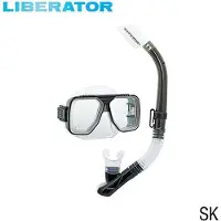 Tusa Sport TUSAsport UC5019 Liberator Snorkelset | Comfortabel Liberator Masker & Semi-Dry Snorkel voor Heldere & Veilige Snorkelervaring