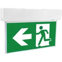 LEDmaxx LED Noodverlichting 5.5W 6000K IP40 inclusief 4 pictogrammen | Geen fitting | Dag Licht | 5.5 watt