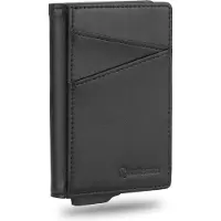 Businessme - Pasjeshouder Zwart - Portemonnee - Creditcardhouder- 10 Pasjes