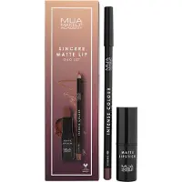 MUA Matte Lip Duo Set - Sincere