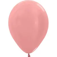 Sempertex Ballonnen 30 cm Metallic Rose goud| Trendy feestversiering