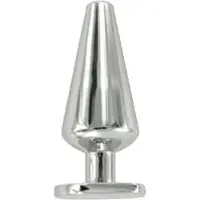 Black Label - Stainless Steel Butt Plug S