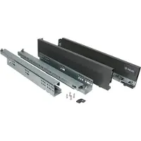 Strong Max Softclose, ladehoogte 89 mm Antraciet