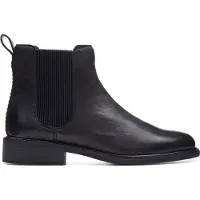 Clarks Enkellaars Women Cologne Arlo2 Black Leather-Schoenmaat 37