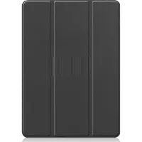 Rico Vitello Hoesje geschikt voor Apple iPad 5 2017/iPad 6 2018 magnetische Wallet case /flipcase stand/ hardcover achterzijde/ smart cover kleur Zwart