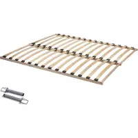 Acaza Lattenbodem - SET VAN 2 - Lattenbodem 160 x 200 cm - Bedbodem - Flex - Beukenhout