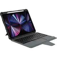 NILLKIN Etui met toetsenbord voor Ipad 10.9" (Zwart) (IPad 10.9"), Tablethoes, Zwart
