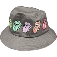 Ginza.se The - Multi-Tongue Pattern Bucket hat / Vissershoed - S/M - Grijs