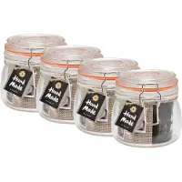 Svenska Living Weckpot/inmaakpot - 10x - 500 ml - glas - met beugelsluiting