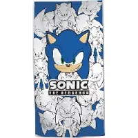 Sonic The Hedgehog handdoek/strandhanddoek / 70 x 140 cm