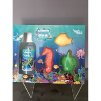 Accentra geschenk set kinderen - zeepaardje - schildpad - vis - under teh sea