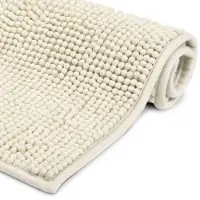 Elegance Beautissu Badmat Antislip 70x100cm Beaumare WR - Douchemat Creme Badmat - WC Tapijt, Vloermat voor Douche of Badkamer