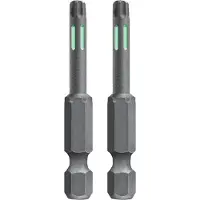 Kwb schroefbit T30 - Torx 30 - Torsion - Lengte 50 mm - 1/4" schacht - 122330 - 2 stuks