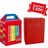 Tony's Chocolonely - Chocoladecadeau - Verjaardag - 6 repen - ingepakt in cadeaupapier - Geschenkset - Fairtrade Belgische chocola