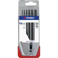 Tivoly HSS Metaalborenset - 2 tot 8mm - 6 delig