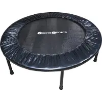 Viking Sports Fitness trampoline - opvouwbaar - ⌀ 101x22,5 cm - zwart