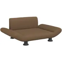 vidaXL Hondenmand 70x45x28 cm stof bruin