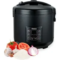 Moa Multicooker - 5L - 700W - rijstcooker - Slowcooker - Zwart - MC10DB