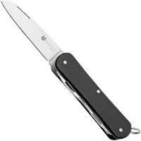 FOX Vulpis 5-Tools FX-VP130-SF5BK, N690co, Aluminium, Black, Zwitsers zakmes