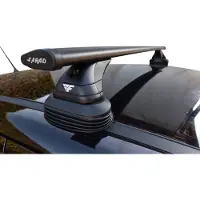 Farad Dakdragers geschikt voor de Opel Astra Sedan vanaf 2012 met fixpoints - Aluminium - Hoog laadvermogen 100kg - Wingbar Zwart - Merk