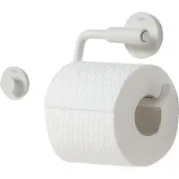 Tiger Urban - Wc rolhouder zonder klep (1x) - inclusief Handdoekhaak klein (1x) - Wit