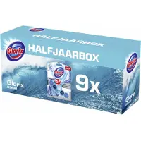 Glorix 9x Glorix Toiletblok Power 5 Ocean