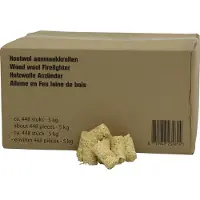 THM Houtwol Aanmaakkrullen 448 stuks – 5 kg