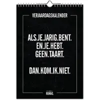 Comello Rumag A4 Verjaardagskalender