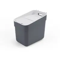 Curver Ready to Collect Prullenbak - 20 liter - Donkergrijs/Lichtgrijs
