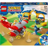 LEGO 76991 LEGO Tails' werkplaats en Tornado vliegtuig