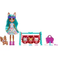 Enchantimals , Baby Dierenvrienden: Crizia de Corgi en haar Showpony, pop
