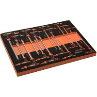 Centurius Inbussleutelset - Torx Sleutelset Met T-greep – 18-delig – In Softmodule |