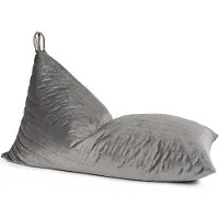 Nobodinoz Zitzak Nobodinoz Essaouira Velvet Slate Grey (115 x 77 x 77 cm)