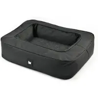 Extreme Lounging - b-dog luxury mini - orthopedische hondenkussen - wasbaar met rits - uitneembaar kussen - 34x20x15cm - Zwart