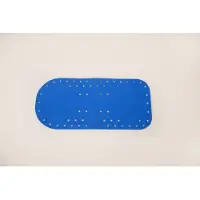 Able 2 Anti-slip bad- en douchematten - badmat blauw -