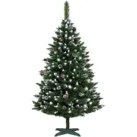 Springos Kunstkerstboom Frosted Pine 150 cm Zonder Verlichting Met Sneeuw