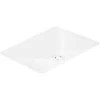 Villeroy & Boch Villeroy en Boch Loop en Friends onderbouwwastafel 54x34.5cm met overloop zonder kraangat wit