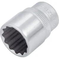 Hazet Dopsleutel 880AZ-5/8 · 3/8 inch (10 mm) vierkant hol · Buitentwaalfkant tractieprofiel · SW 5/8?