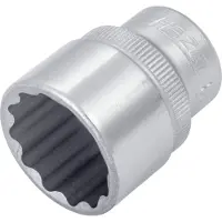 Hazet Dopsleutel 880AZ-3/4 · 3/8 inch (10 mm) vierkant hol · Buitentwaalfkant tractieprofiel · SW 3/4?